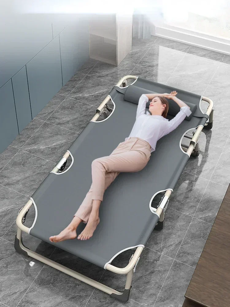 Camping Cot Foldable - Office Lunch Nap Folding Lounge Chair