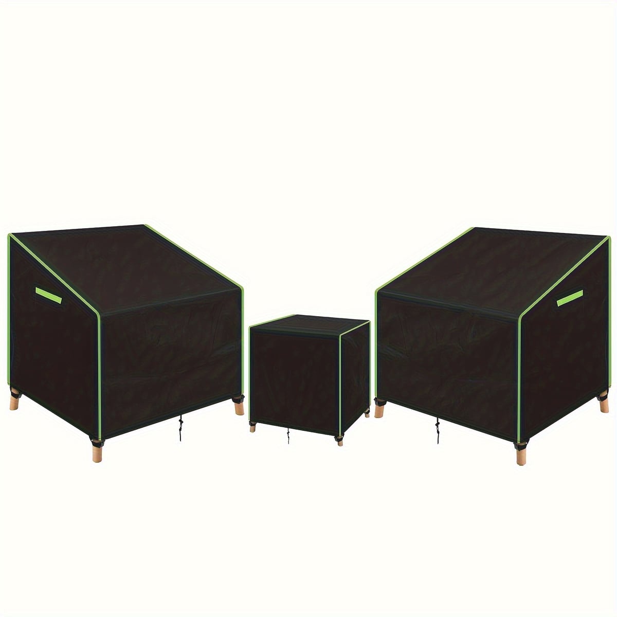 Outdoor Furniture Covers Waterproof - 3 Pack Outdoor Patio Chair Covers