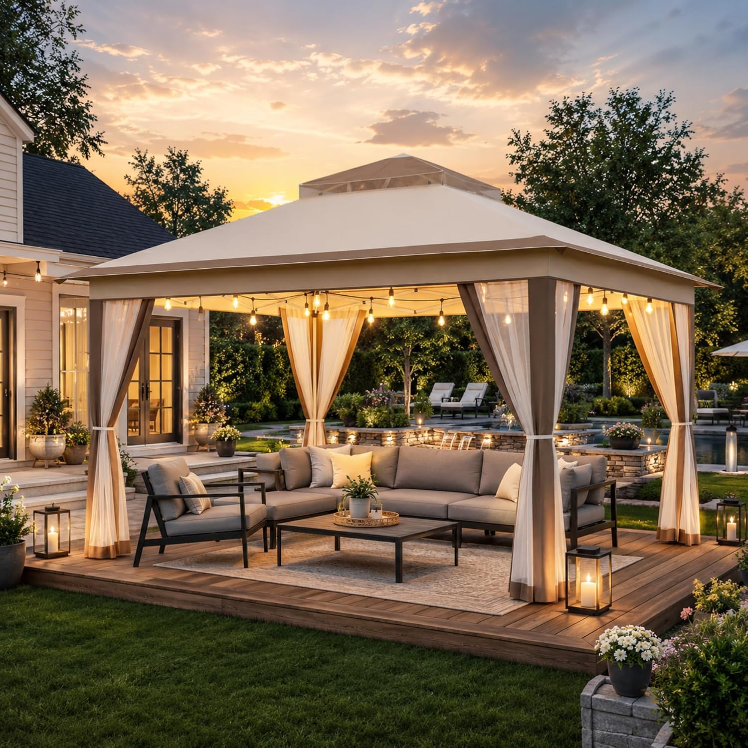Gazebo Pop Up - 12x12 Pop Up Gazebo Tent with