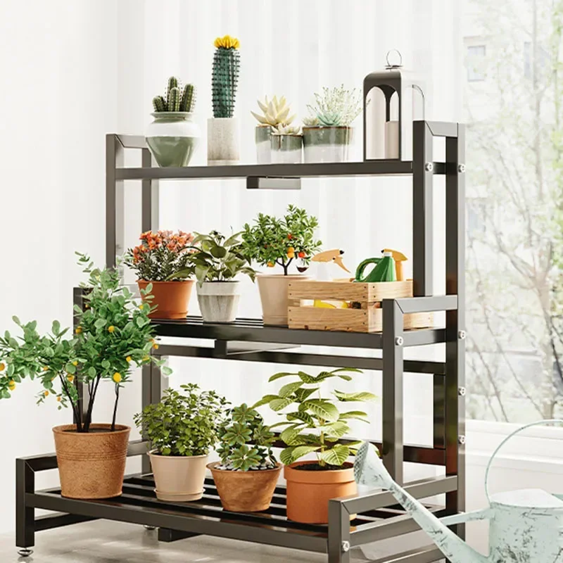 Tiered Display Plant Rack Shel - đánh giá và giá Outdoor Furniture Balcony