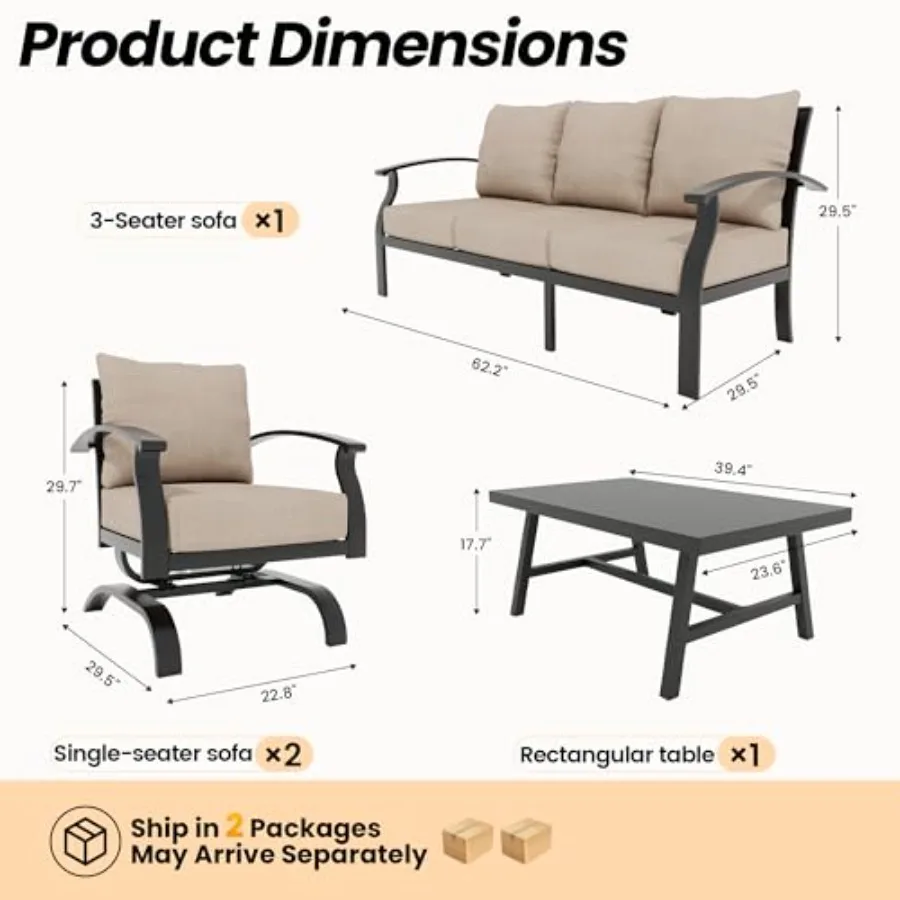 Outdoor patio furniture set fo - đánh giá và giá Outdoor Furniture Balcony
