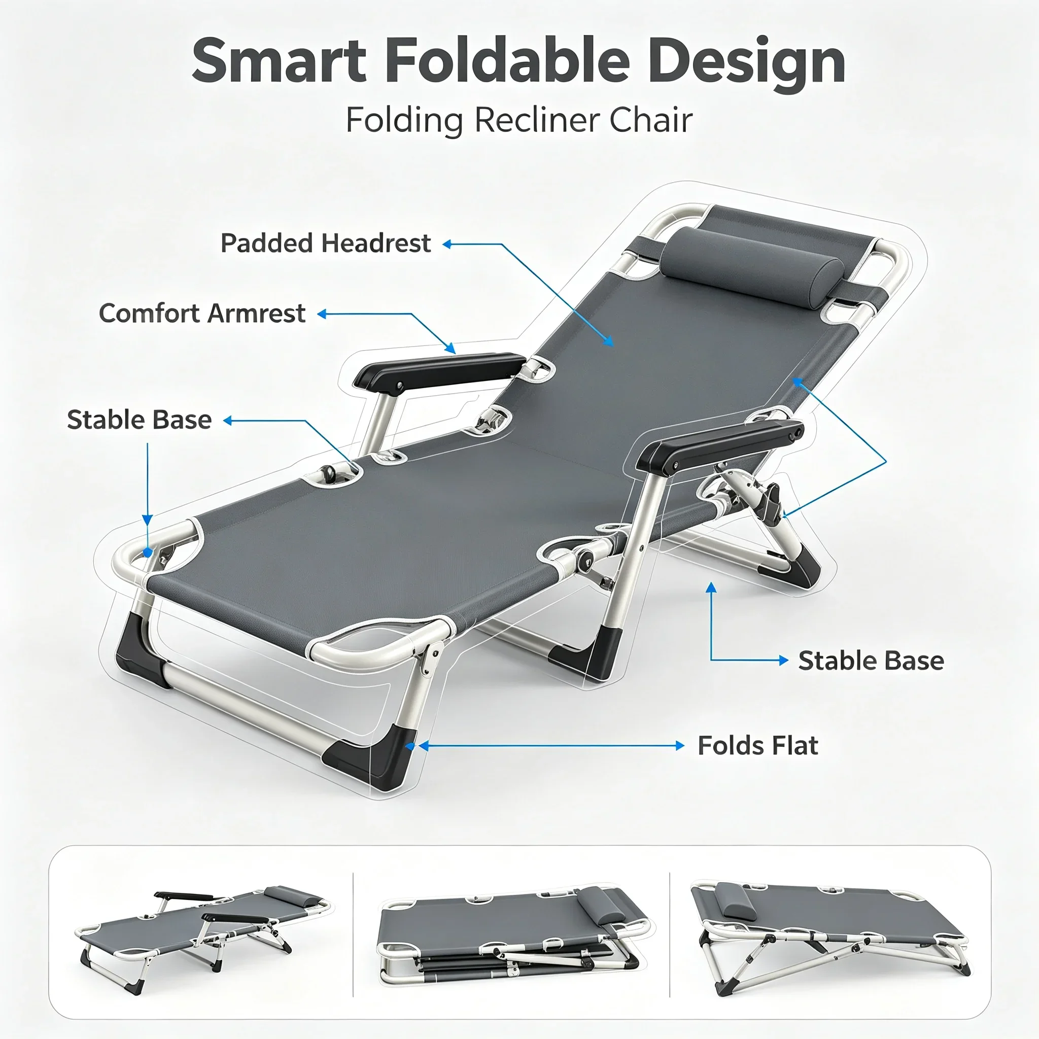 Office Lunch Nap Folding Loung - đánh giá và giá Camping Cot Foldable