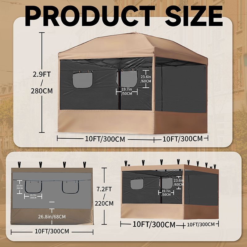 10' x 10' Instant Pop‑Up Canop - đánh giá và giá Gazebo Pop Up