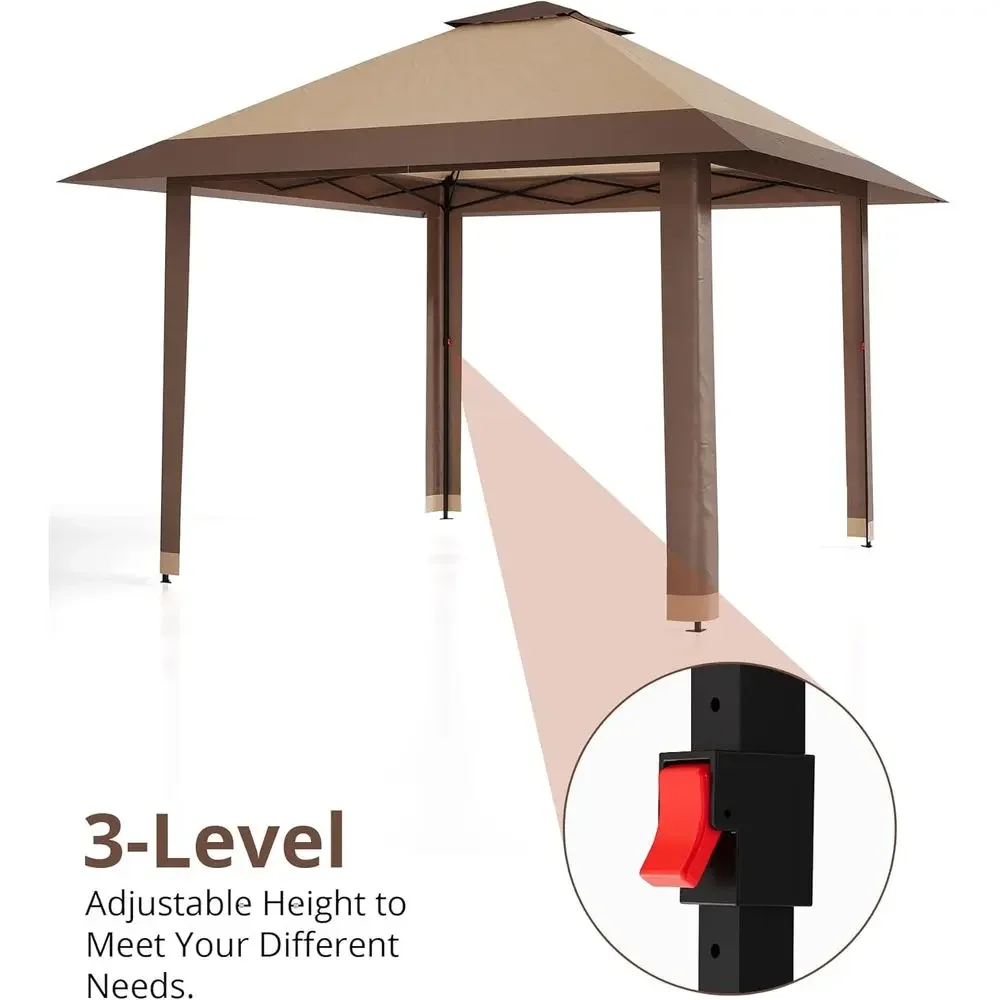 13x13 Outdoor Gazebo with Mesh - đánh giá và giá Outdoor Furniture Balcony