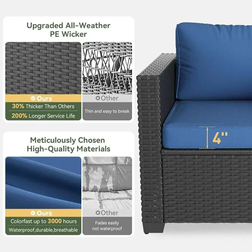 6-Seat Outdoor Patio Furniture - đánh giá và giá Outdoor Furniture With Fire Pit