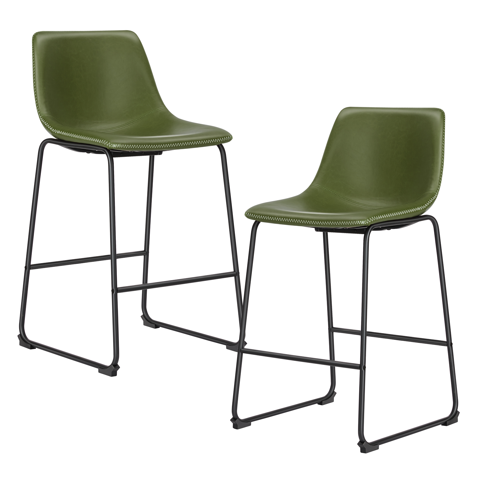 JHK 2 Pack Pu Leather Counter  - đánh giá và giá Outdoor Furniture No Cushions
