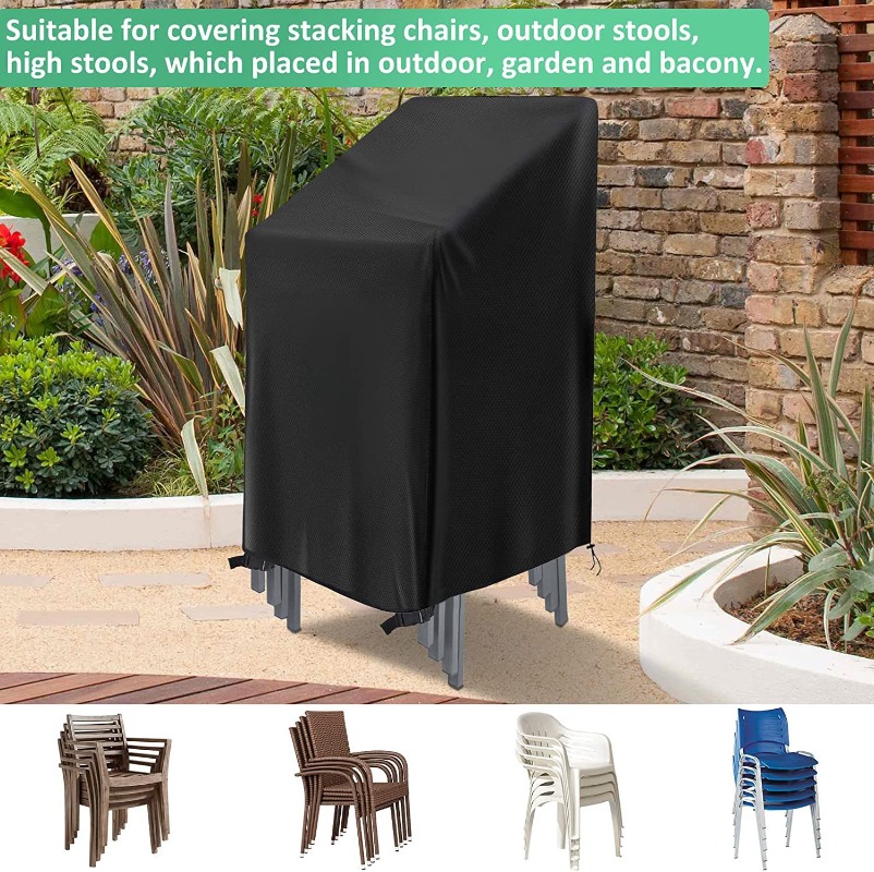 1/2/PCS Stacked Chair Dust Cov - đánh giá và giá Outdoor Furniture Covers Waterproof