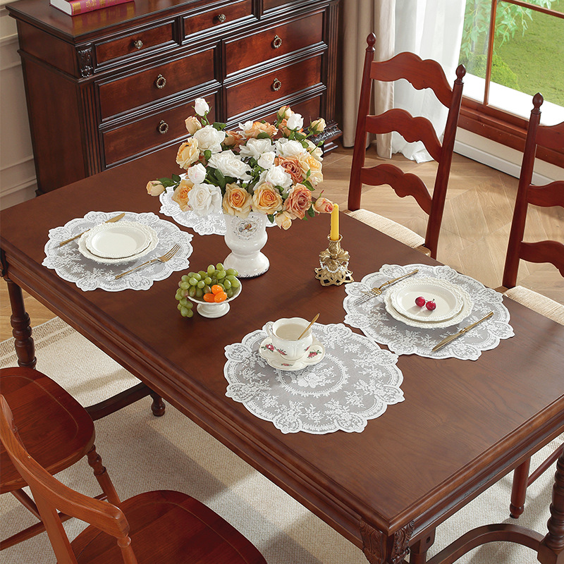 Placemats Lace Table Mat Fabri - đánh giá và giá Outdoor Furniture Dining
