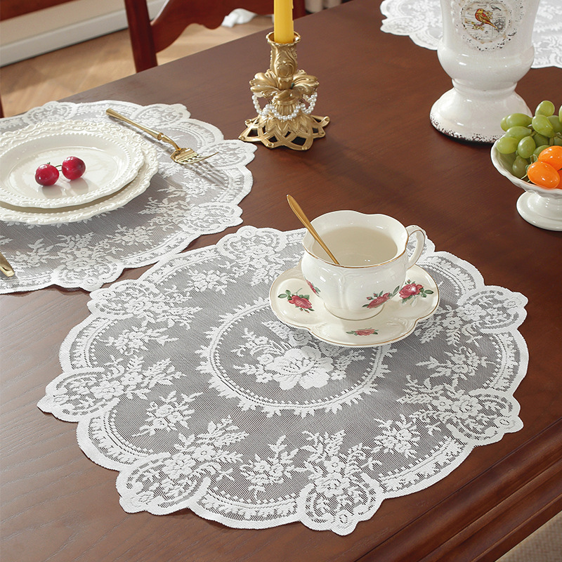 Placemats Lace Table Mat Fabri - đánh giá và giá Outdoor Furniture Dining