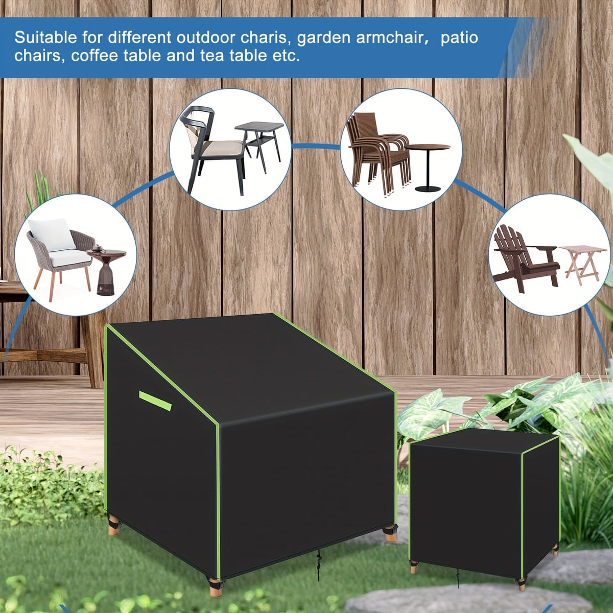 3 Pack Outdoor Patio Chair Cov - đánh giá và giá Outdoor Furniture Covers Waterproof