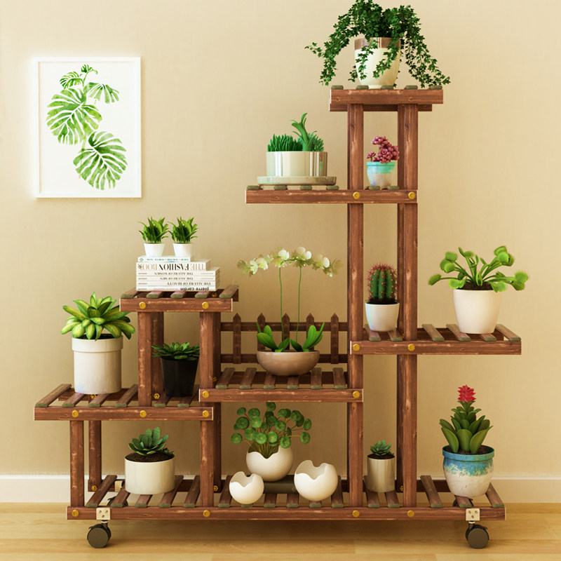 Balcony multi-layer plant stan - đánh giá và giá Outdoor Furniture Balcony