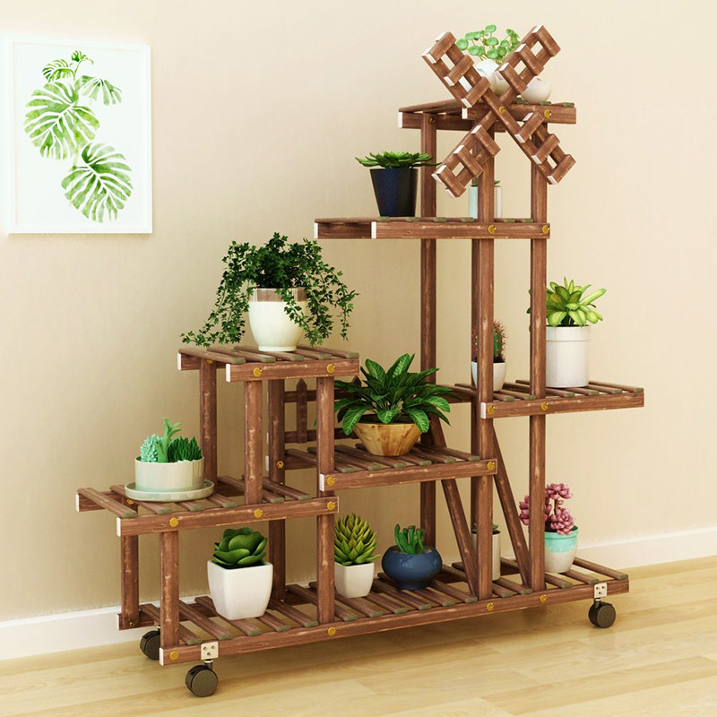 Balcony multi-layer plant stan - đánh giá và giá Outdoor Furniture Balcony