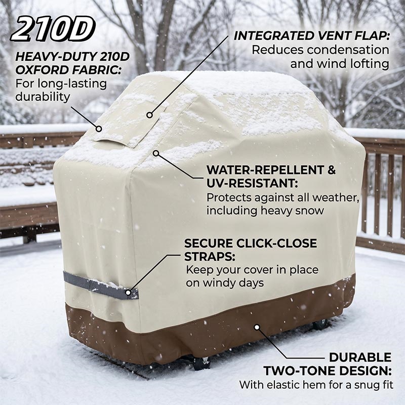 210D BBQ Beige Barbecue Grill  - đánh giá và giá Outdoor Furniture Europe