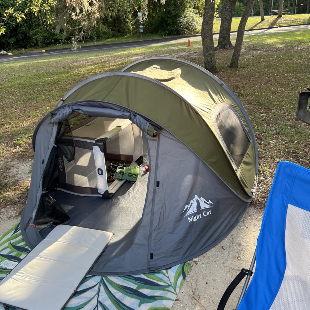 Night Cat Pop Up Tent 2 Person - đánh giá và giá Gazebo Pop Up