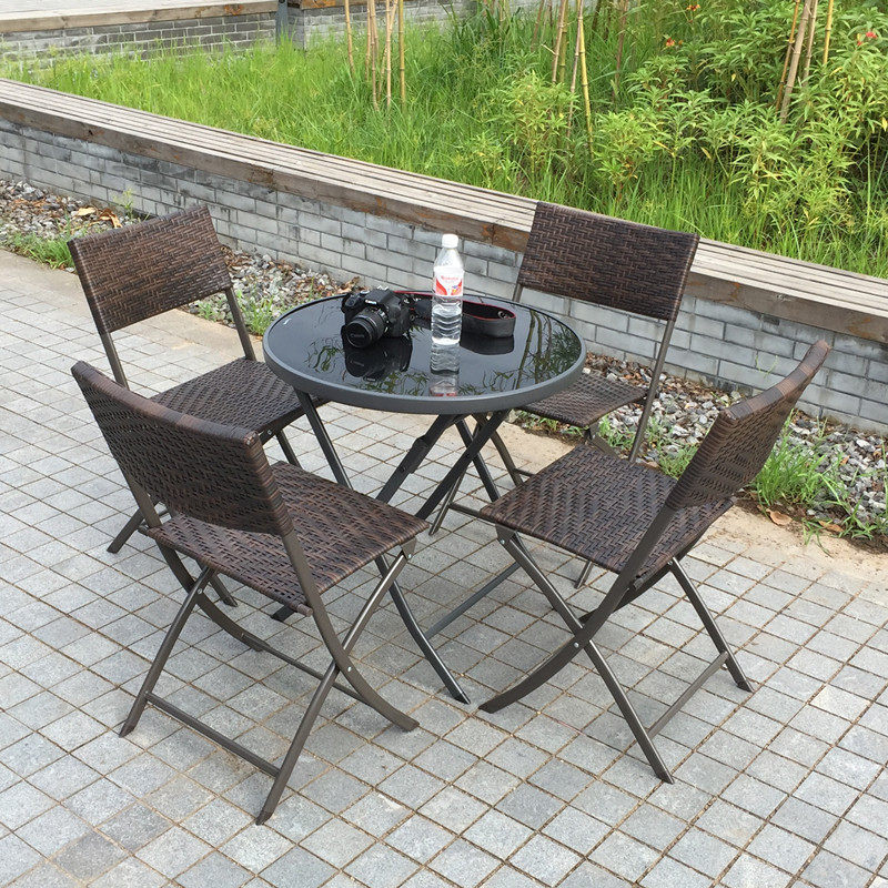 Folding Outdoor Garden Set Rat - đánh giá và giá Outdoor Furniture Balcony