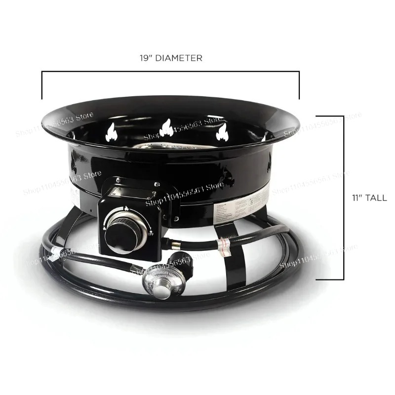 Portable Propane Fire Pit 58,0 - đánh giá và giá Outdoor Furniture With Fire Pit