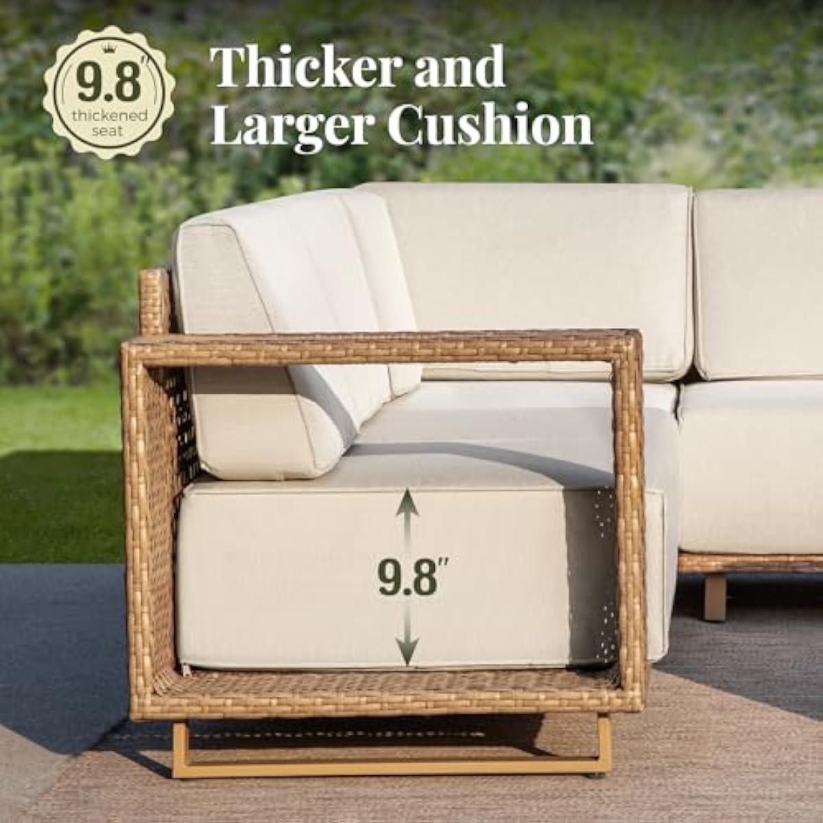 Outdoor 7-Piece Patio Set Feat - đánh giá và giá Outdoor Furniture No Cushions