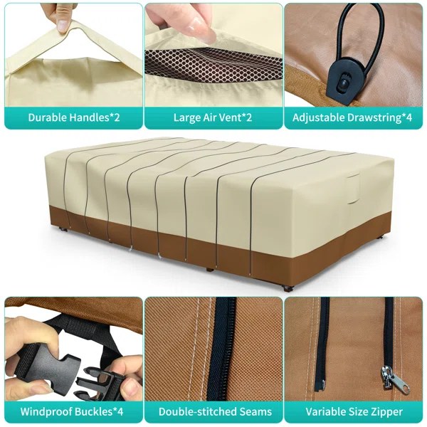 Waterproof Outdoor Sectional S - đánh giá và giá Outdoor Furniture Covers Waterproof