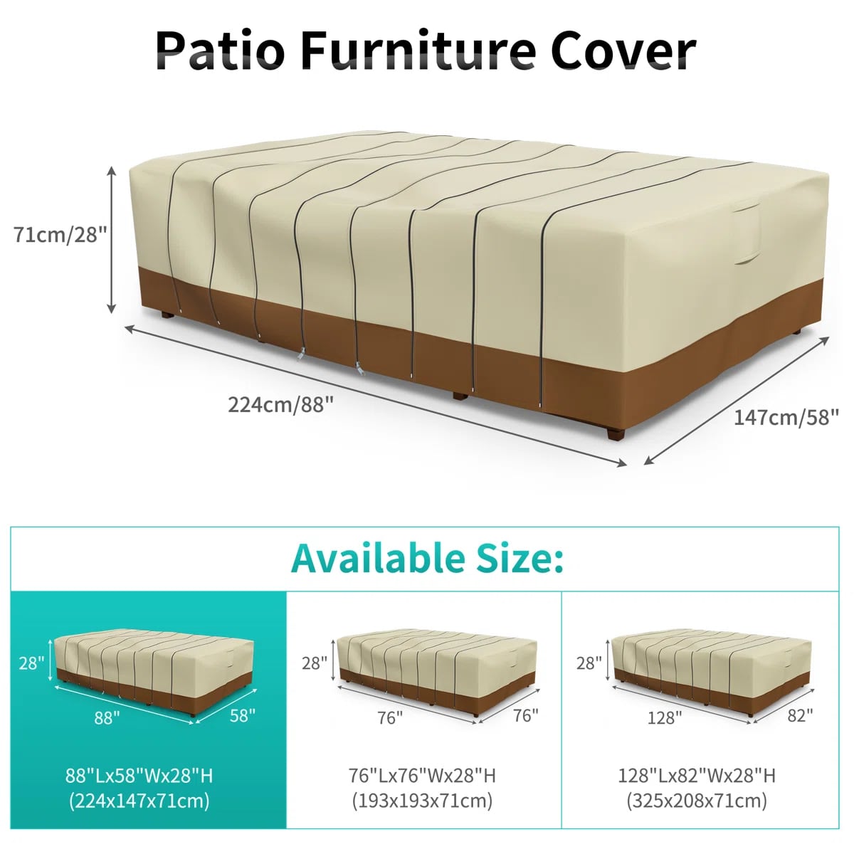 Waterproof Outdoor Sectional S - đánh giá và giá Outdoor Furniture Covers Waterproof