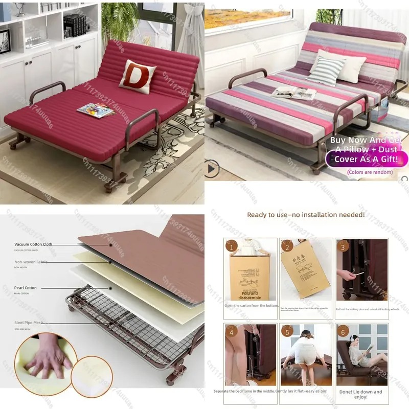 Folding Bed Single Double Port - đánh giá và giá Camping Cot Foldable