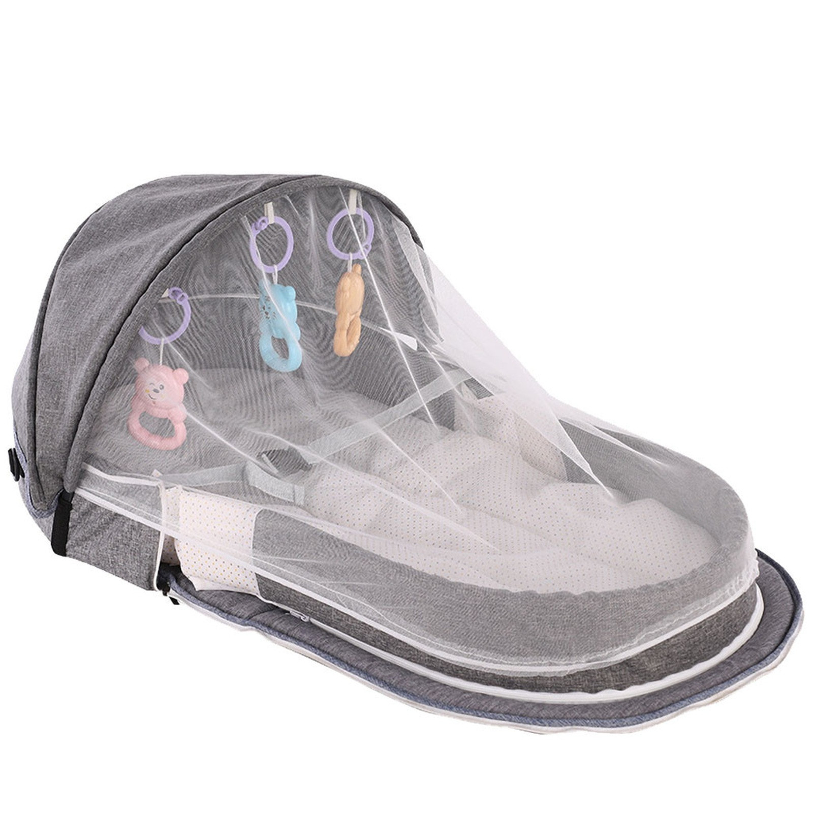 Baby Bed Folding Portable Baby - đánh giá và giá Camping Cot Foldable