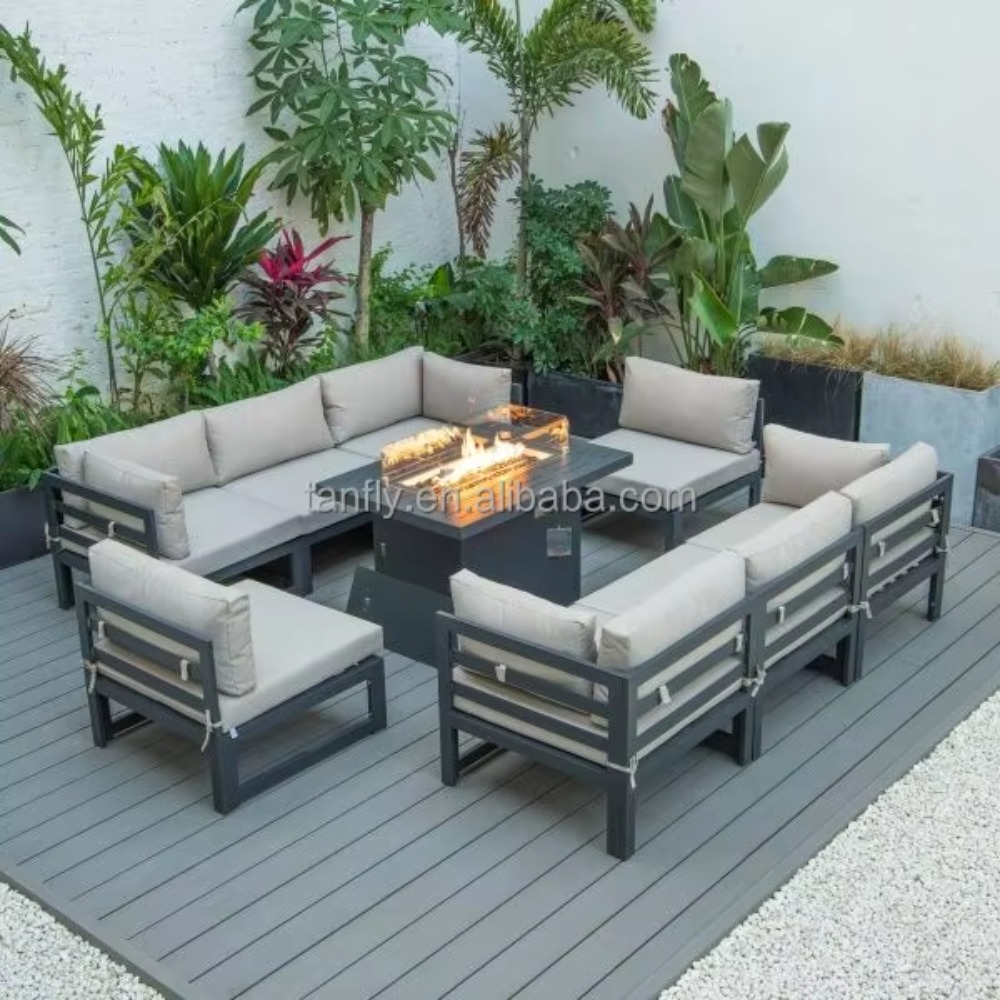 Villa Hotel Outdoor Furniture  - đánh giá và giá Outdoor Furniture With Fire Pit