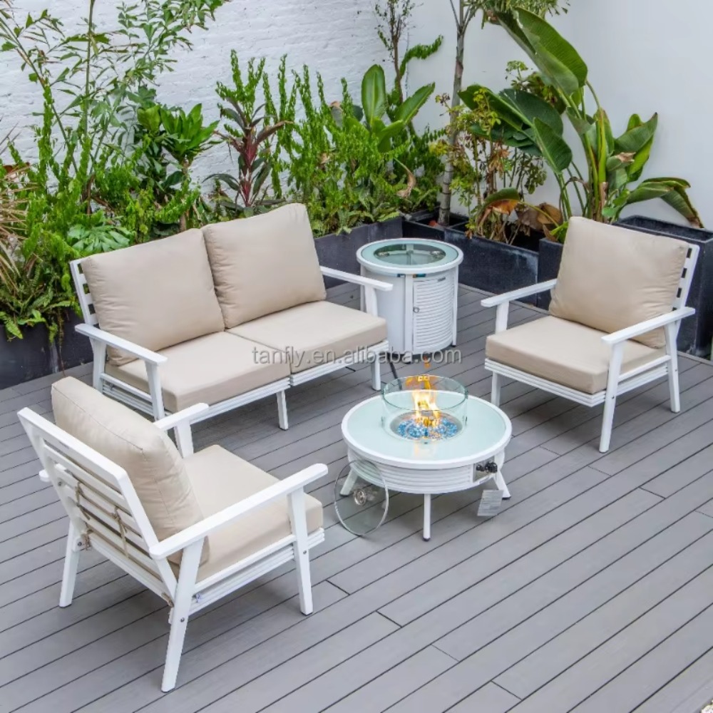 Villa Hotel Outdoor Furniture  - đánh giá và giá Outdoor Furniture With Fire Pit