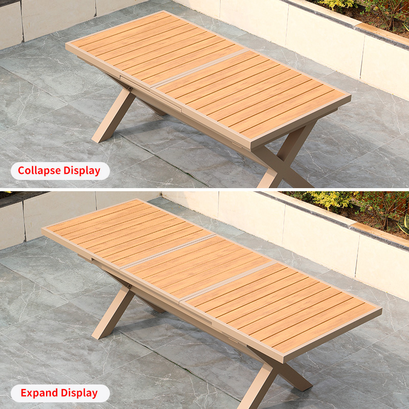 Modern Aluminum Frame Outdoor  - đánh giá và giá Outdoor Furniture No Cushions