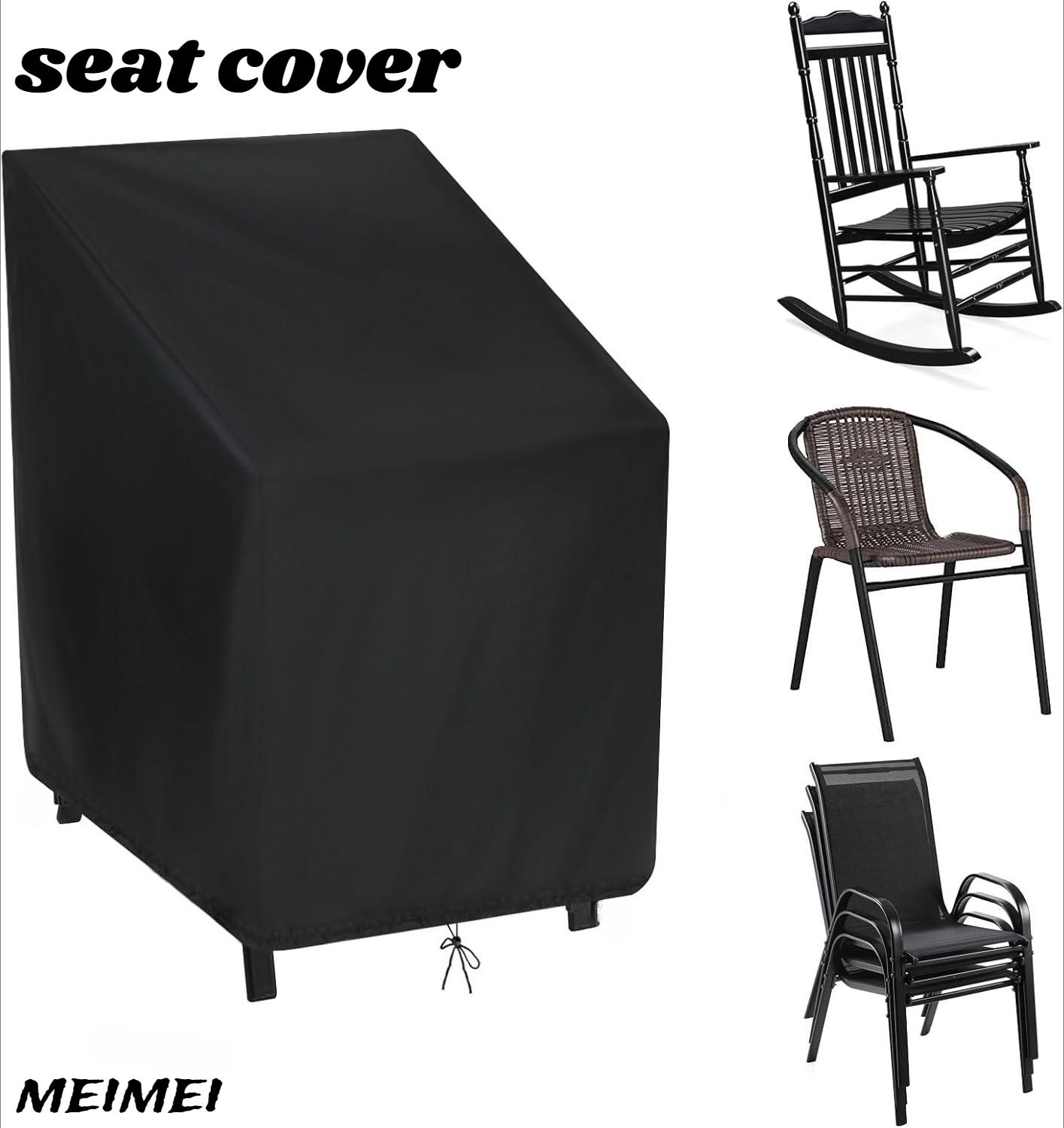Stacked Chair Dust Cover Stora - đánh giá và giá Outdoor Furniture Covers Waterproof