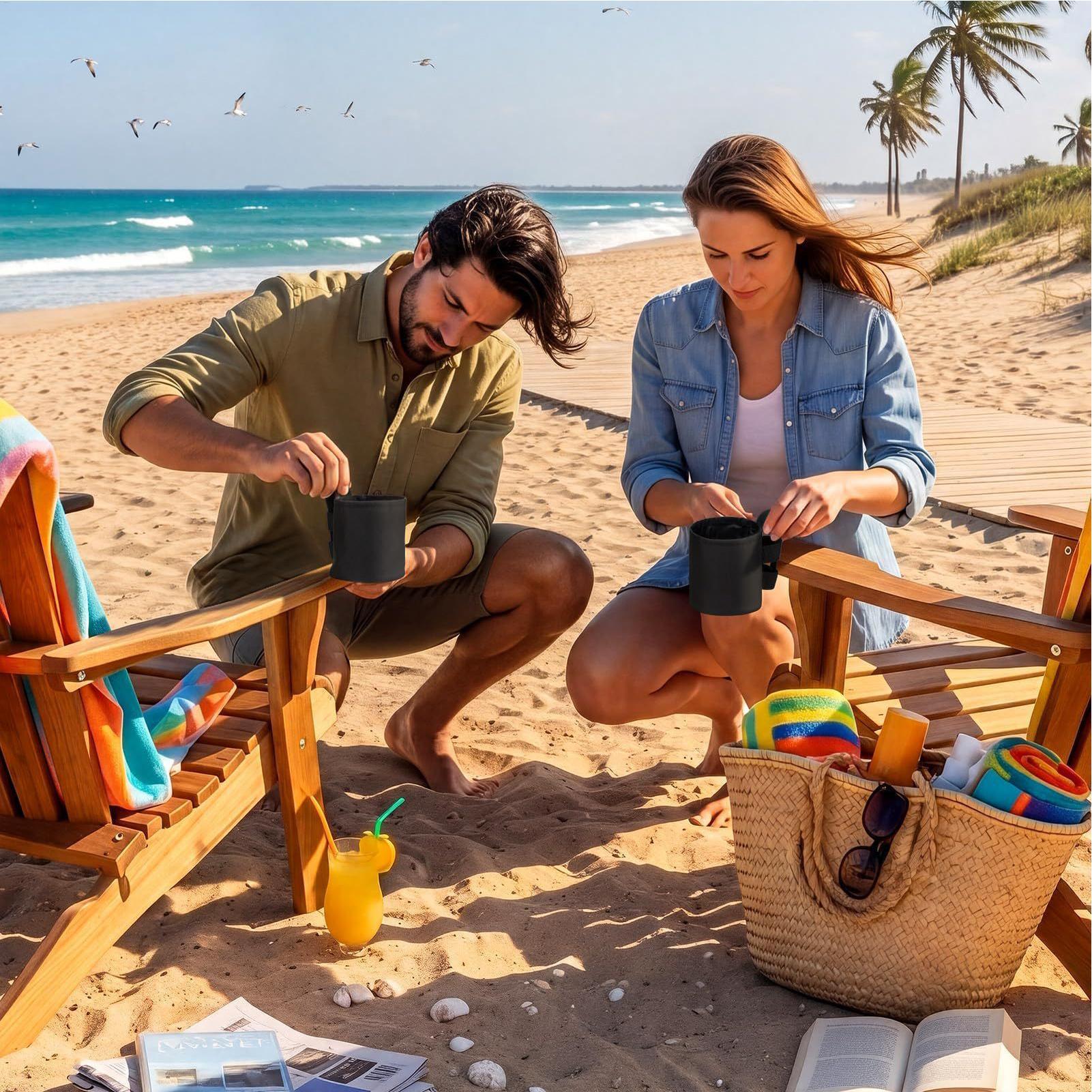 Beach Chair Cup Holder 600d Ox - đánh giá và giá Outdoor Furniture Europe