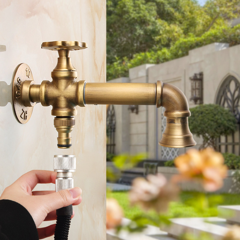 Brass Washing Machine Faucet A - đánh giá và giá Outdoor Furniture Balcony