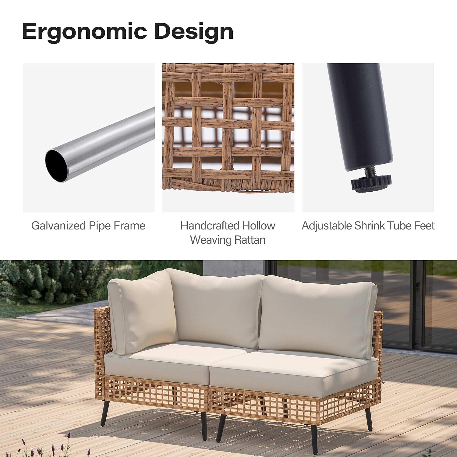 Outdoor PE Wicker Patio Furnit - đánh giá và giá Outdoor Furniture Balcony